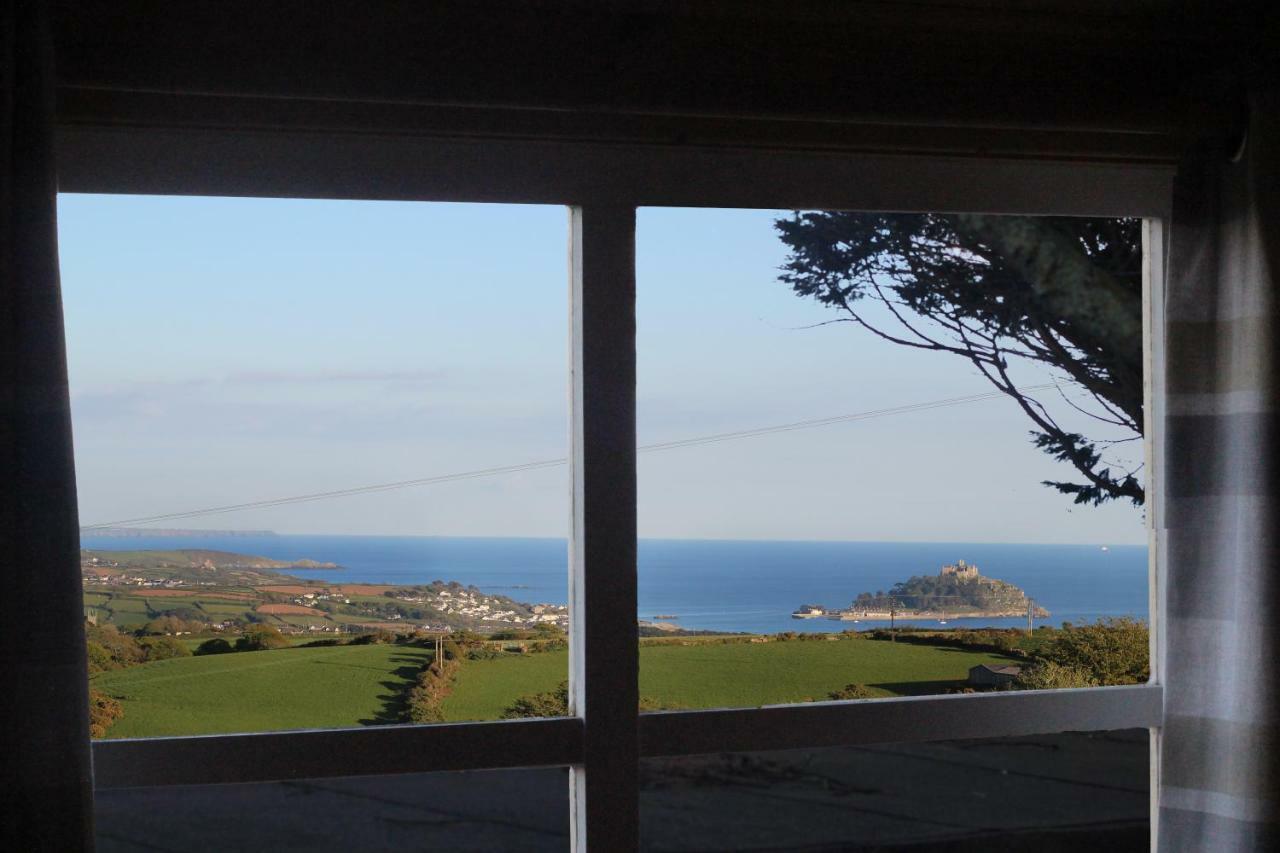 Scandi Cabin On A Hill, With Stunning Panoramic Views Ludgvan Exterior photo